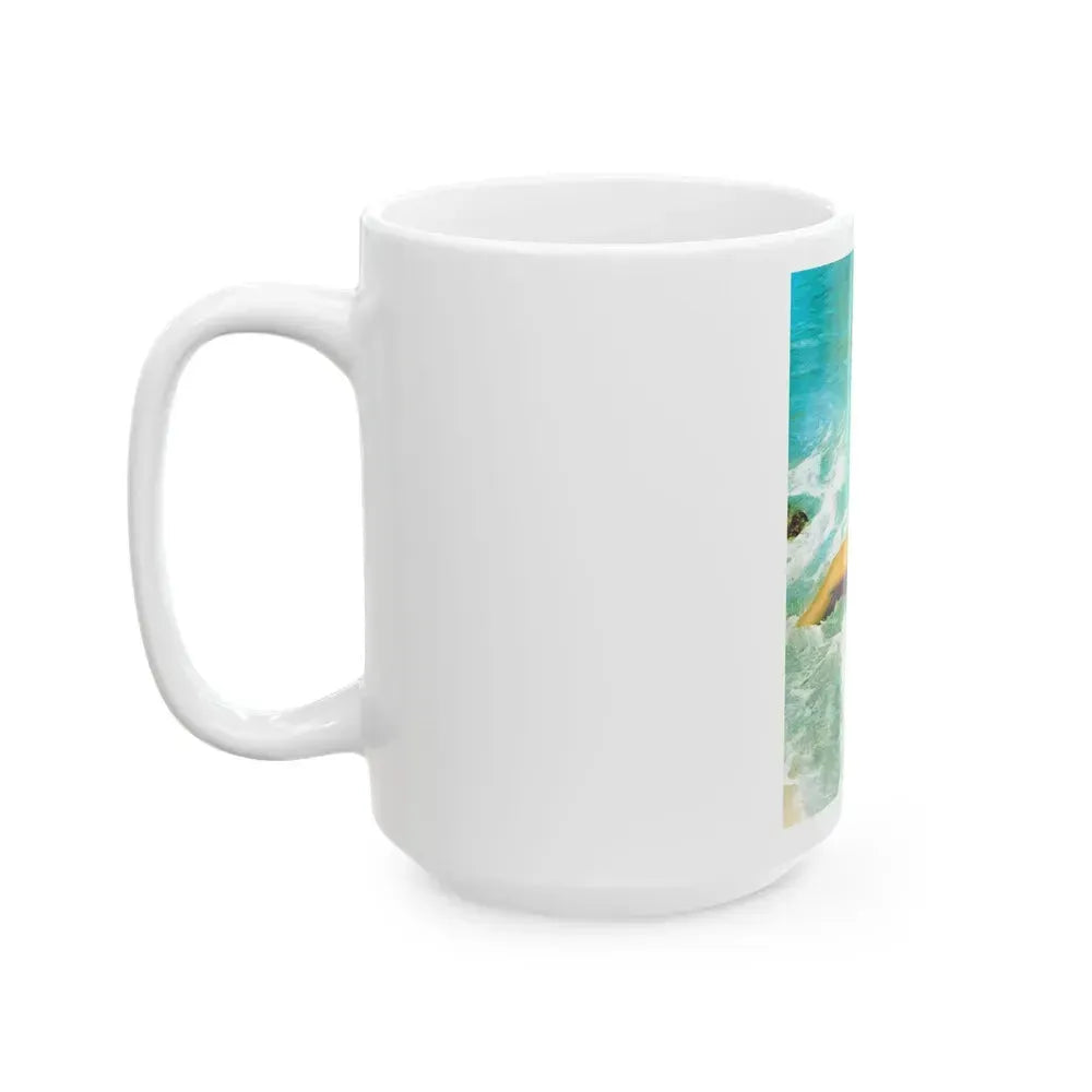 Bettie Page #476 (Vintage Female Icon) White Coffee Mug - Go Mug Yourself