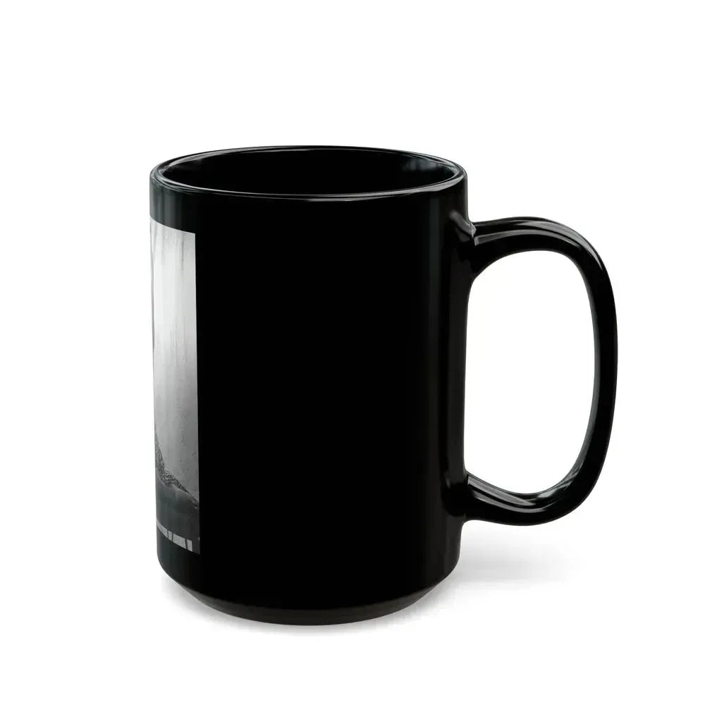 Bettie Page #478 (Vintage Female Icon) Black Coffee Mug - Go Mug Yourself