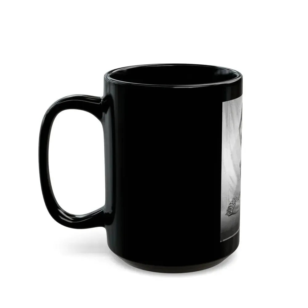 Bettie Page #478 (Vintage Female Icon) Black Coffee Mug - Go Mug Yourself
