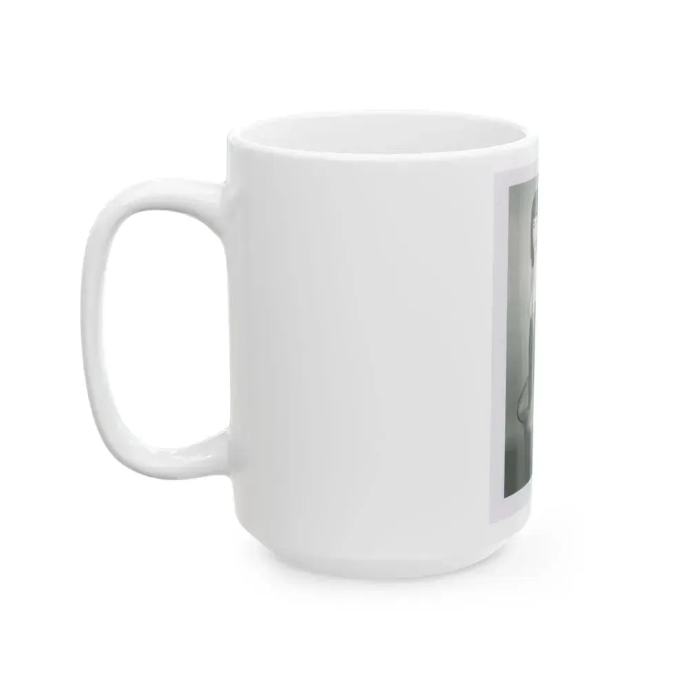 Bettie Page #524 (Vintage Female Icon) White Coffee Mug - Go Mug Yourself