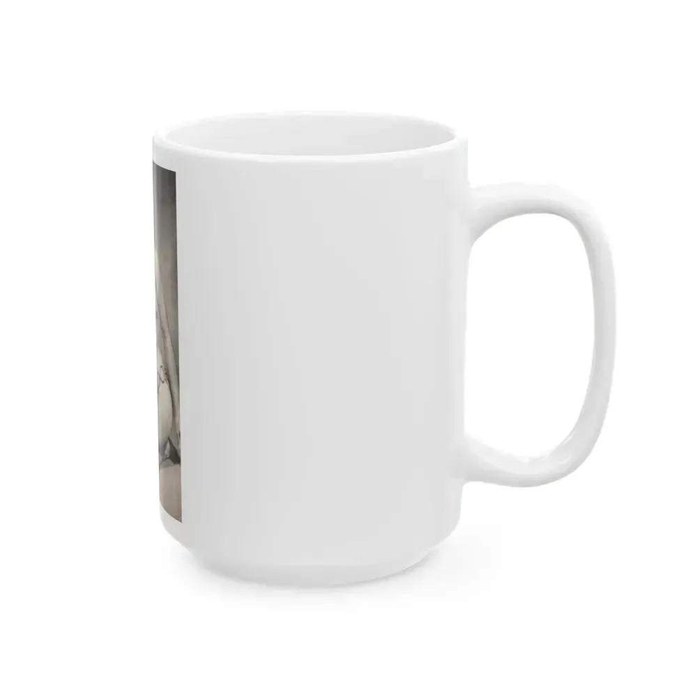 Bettie Page #564 (Vintage Female Icon) White Coffee Mug - Go Mug Yourself