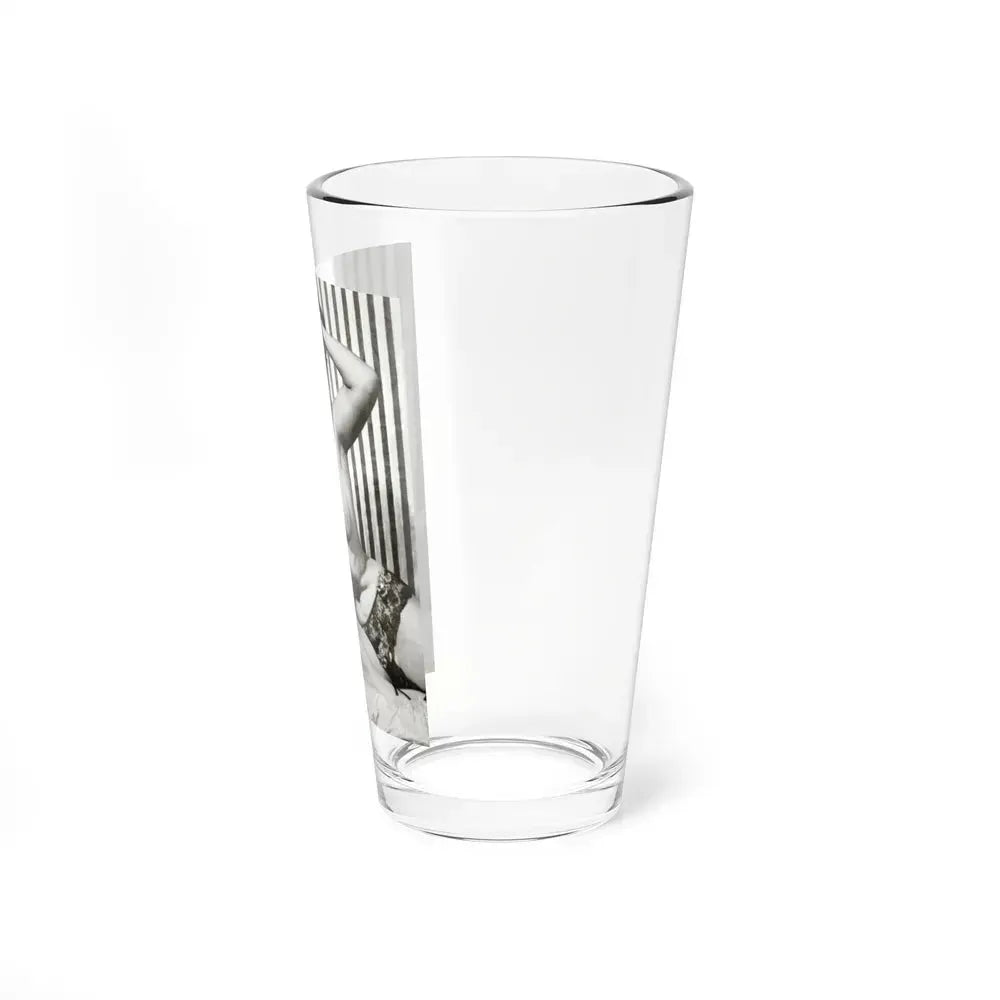Bettie Page #614 (Vintage Female Icon) Pint Glass 16oz - Go Mug Yourself