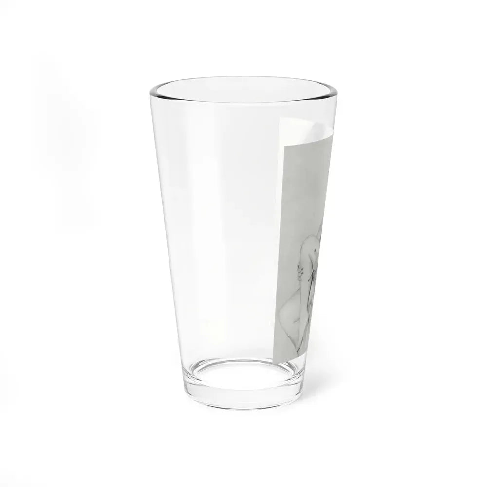 Bettie Page #620 (Vintage Female Icon) Pint Glass 16oz - Go Mug Yourself