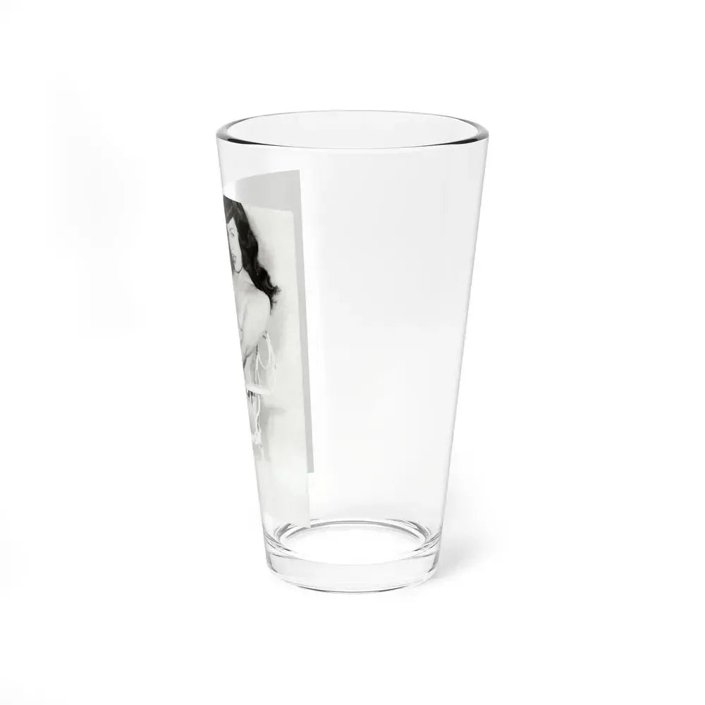 Bettie Page #620 (Vintage Female Icon) Pint Glass 16oz - Go Mug Yourself