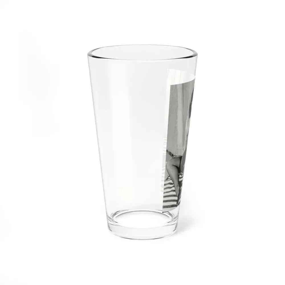 Bettie Page #625 (Vintage Female Icon) Pint Glass 16oz - Go Mug Yourself