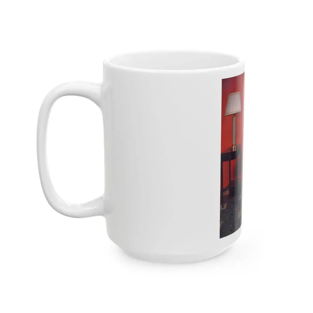 Bettie Page #63_1 (Vintage Female Icon) White Coffee Mug - Go Mug Yourself