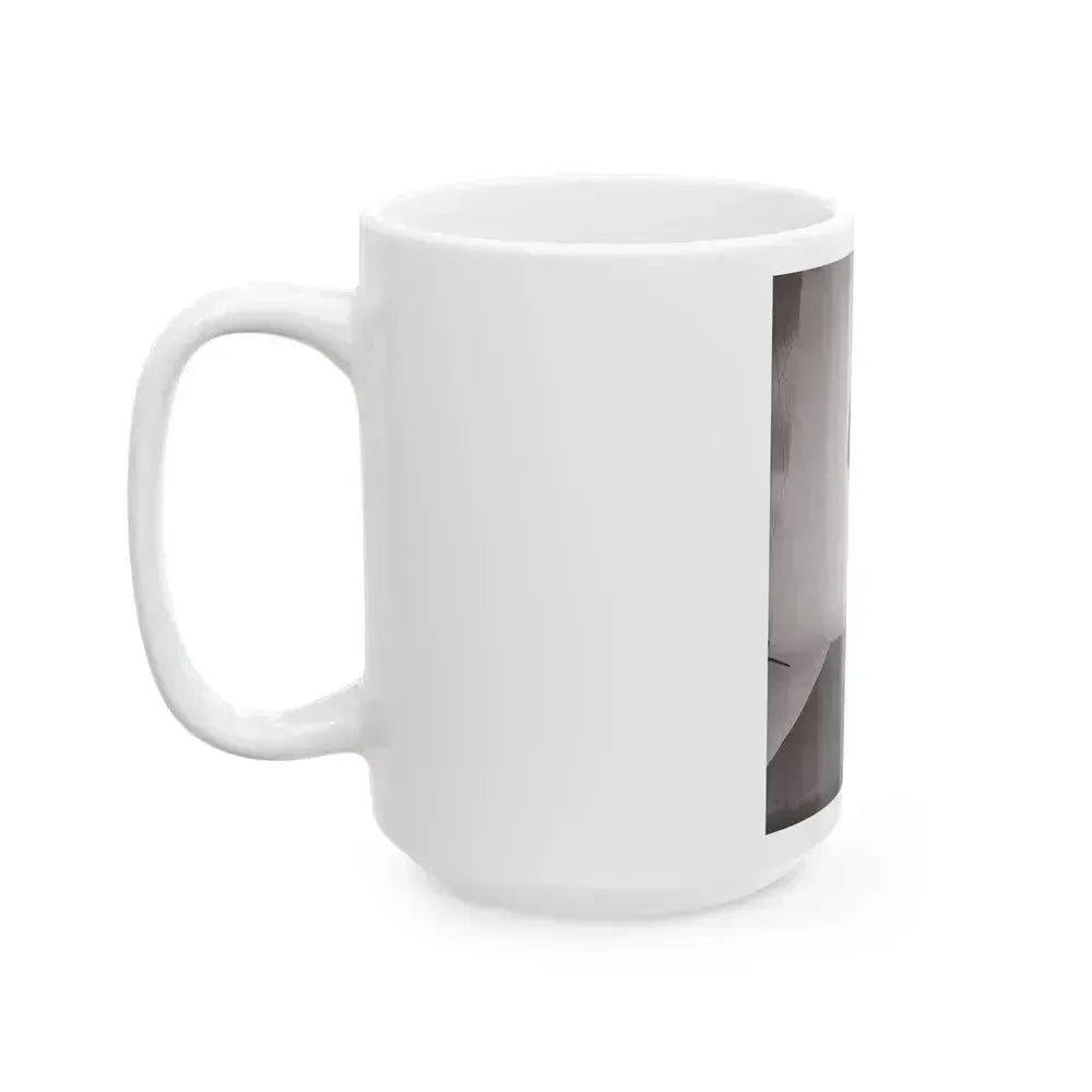 Bettie Page #631 (Vintage Female Icon) White Coffee Mug - Go Mug Yourself
