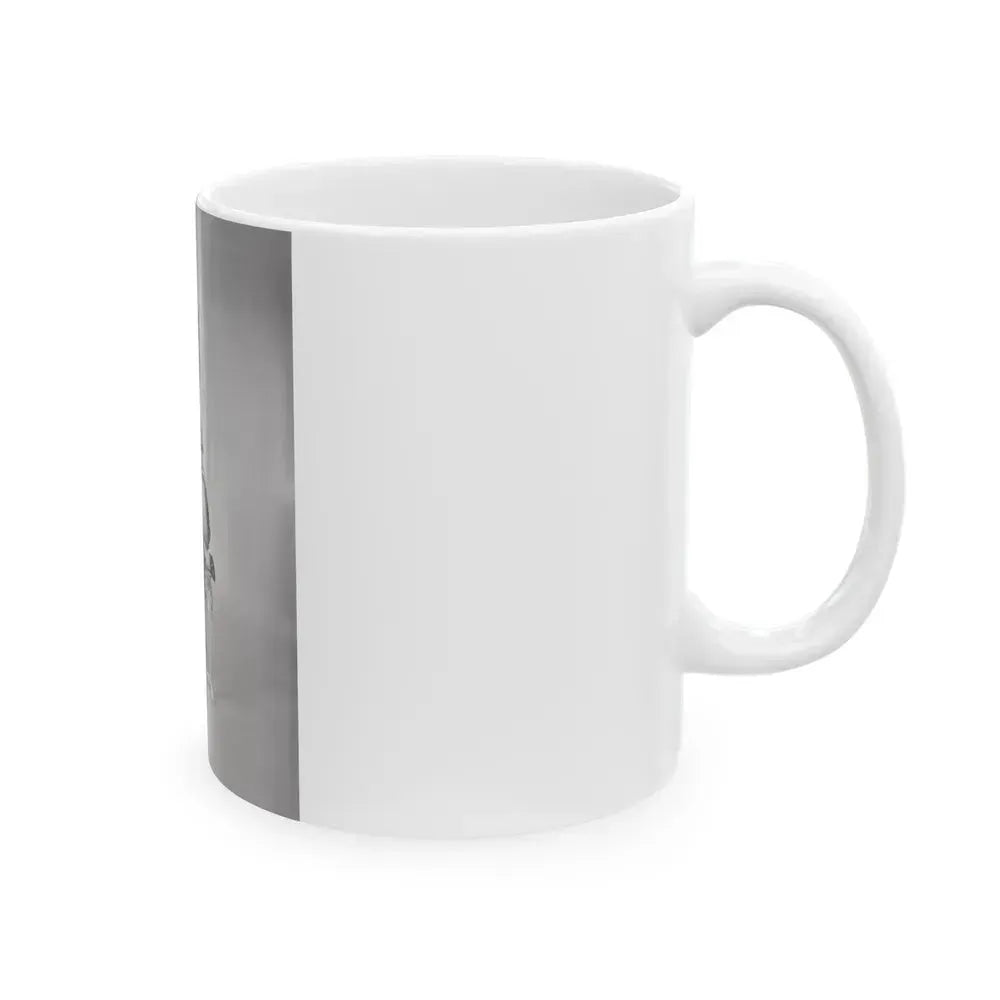 Bettie Page #633 (Vintage Female Icon) White Coffee Mug - Go Mug Yourself