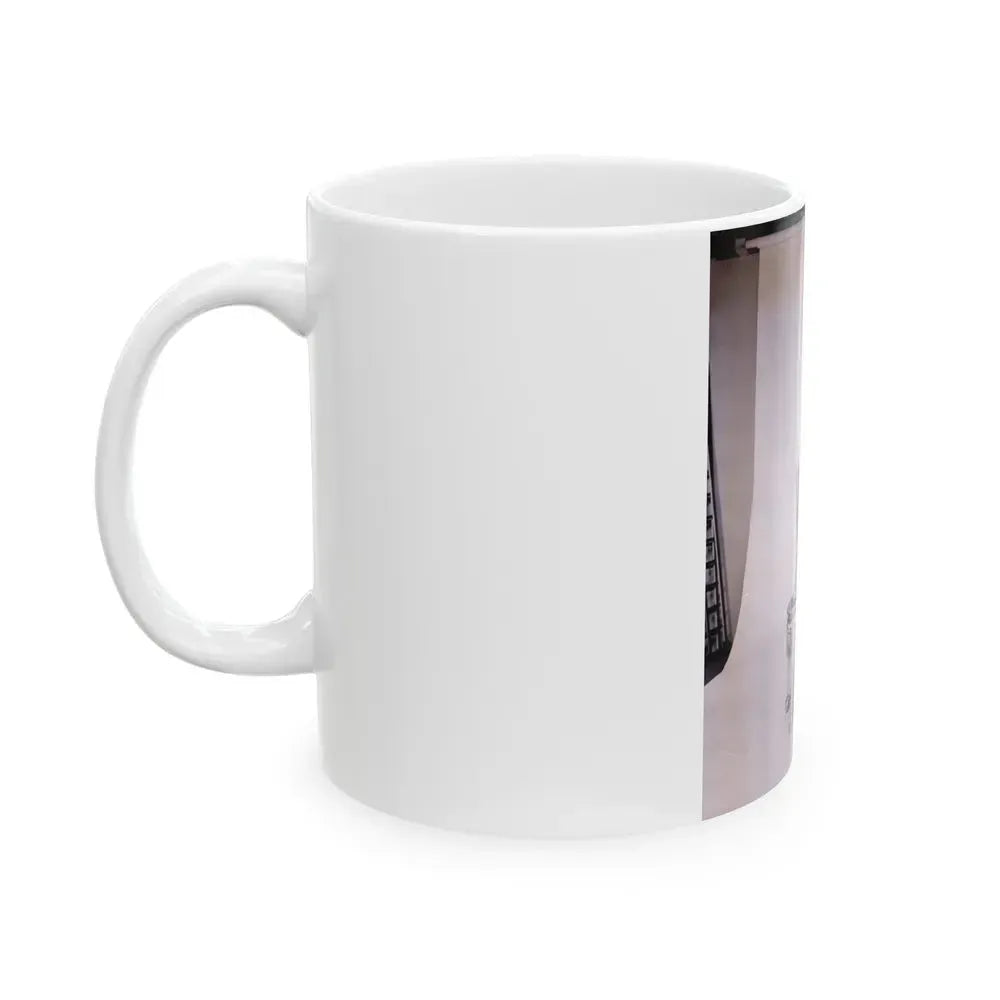 Bettie Page #634 (Vintage Female Icon) White Coffee Mug - Go Mug Yourself