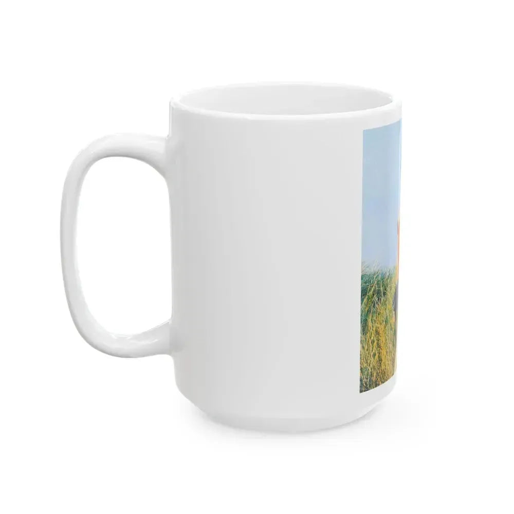 Bettie Page #64 (Vintage Female Icon) White Coffee Mug - Go Mug Yourself