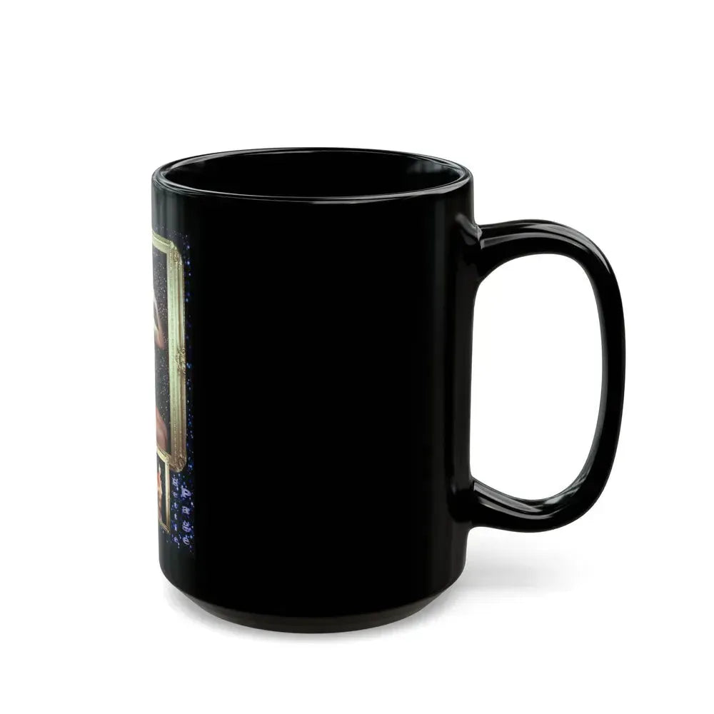 Bettie Page #640 (Vintage Female Icon) Black Coffee Mug - Go Mug Yourself
