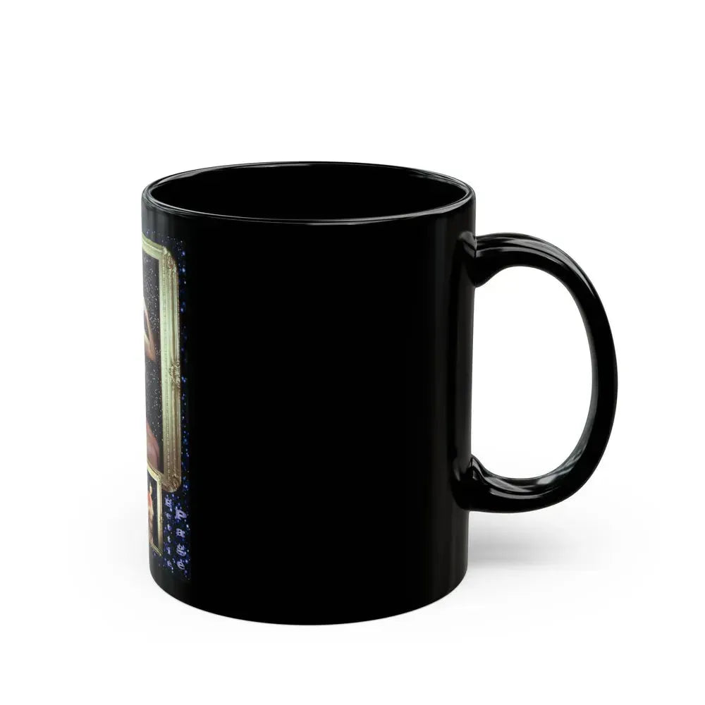 Bettie Page #640 (Vintage Female Icon) Black Coffee Mug - Go Mug Yourself