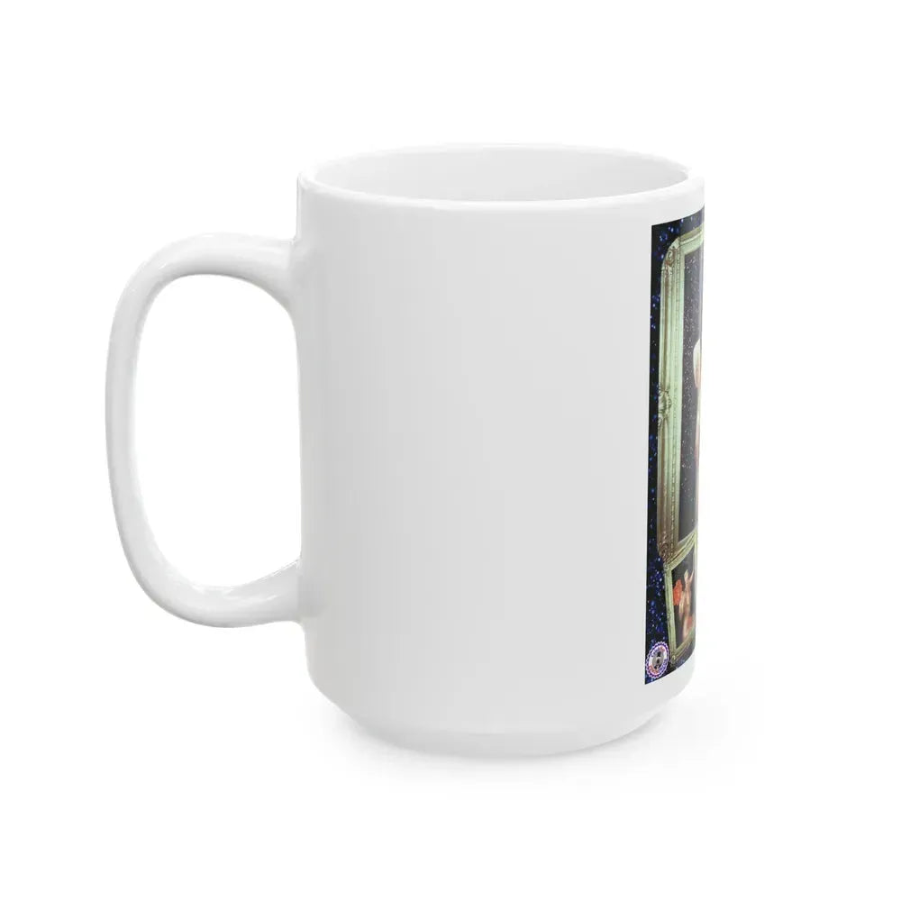 Bettie Page #640 (Vintage Female Icon) White Coffee Mug - Go Mug Yourself