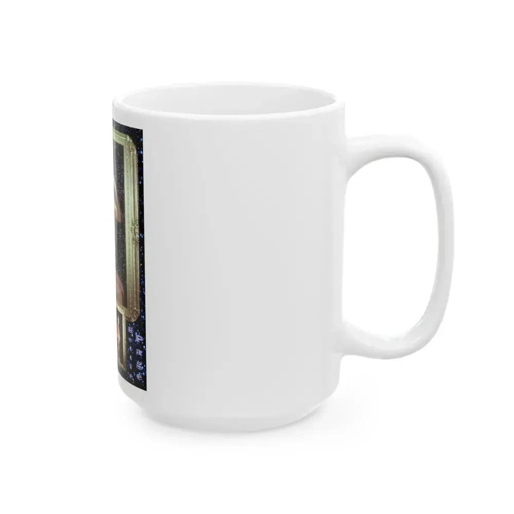 Bettie Page #640 (Vintage Female Icon) White Coffee Mug - Go Mug Yourself
