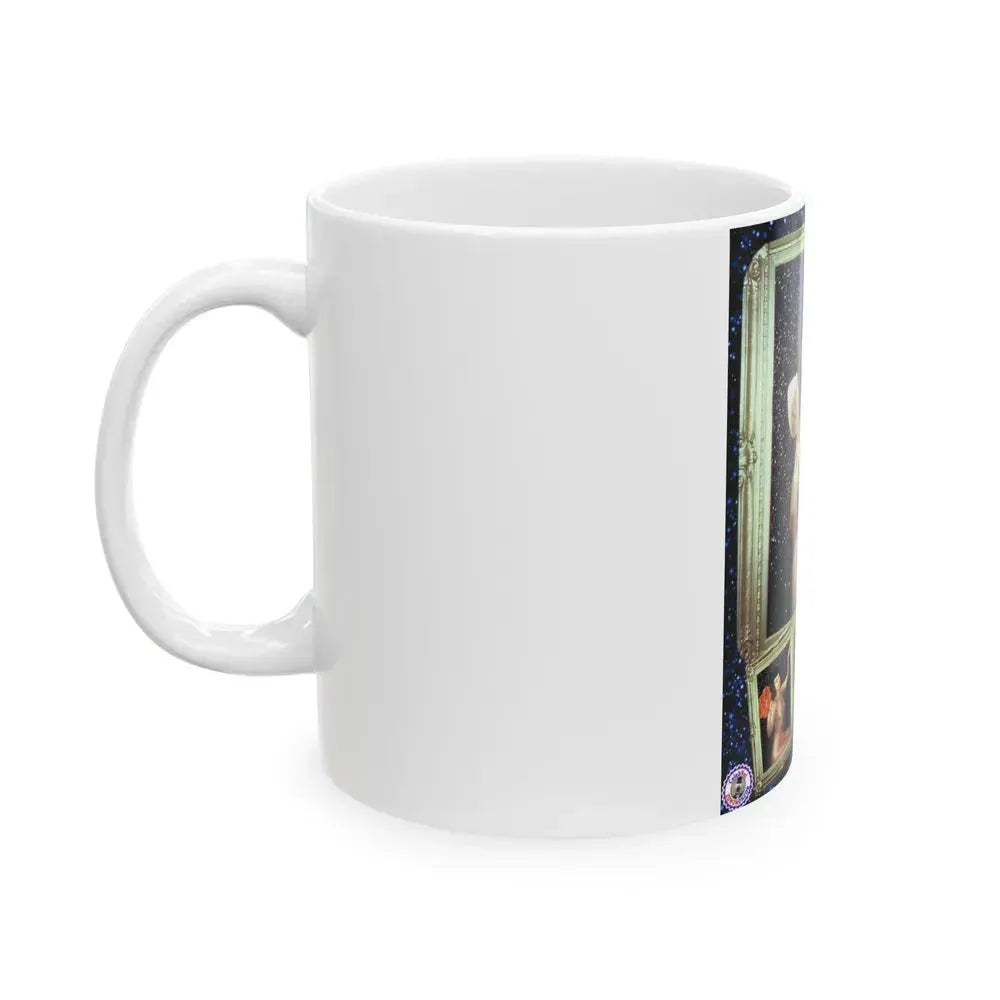 Bettie Page #640 (Vintage Female Icon) White Coffee Mug - Go Mug Yourself