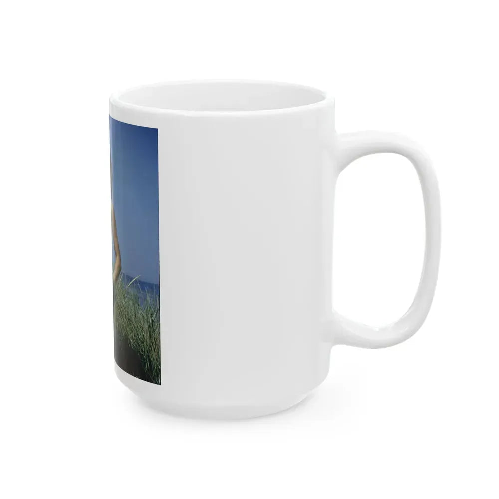 Bettie Page #64_1 (Vintage Female Icon) White Coffee Mug - Go Mug Yourself