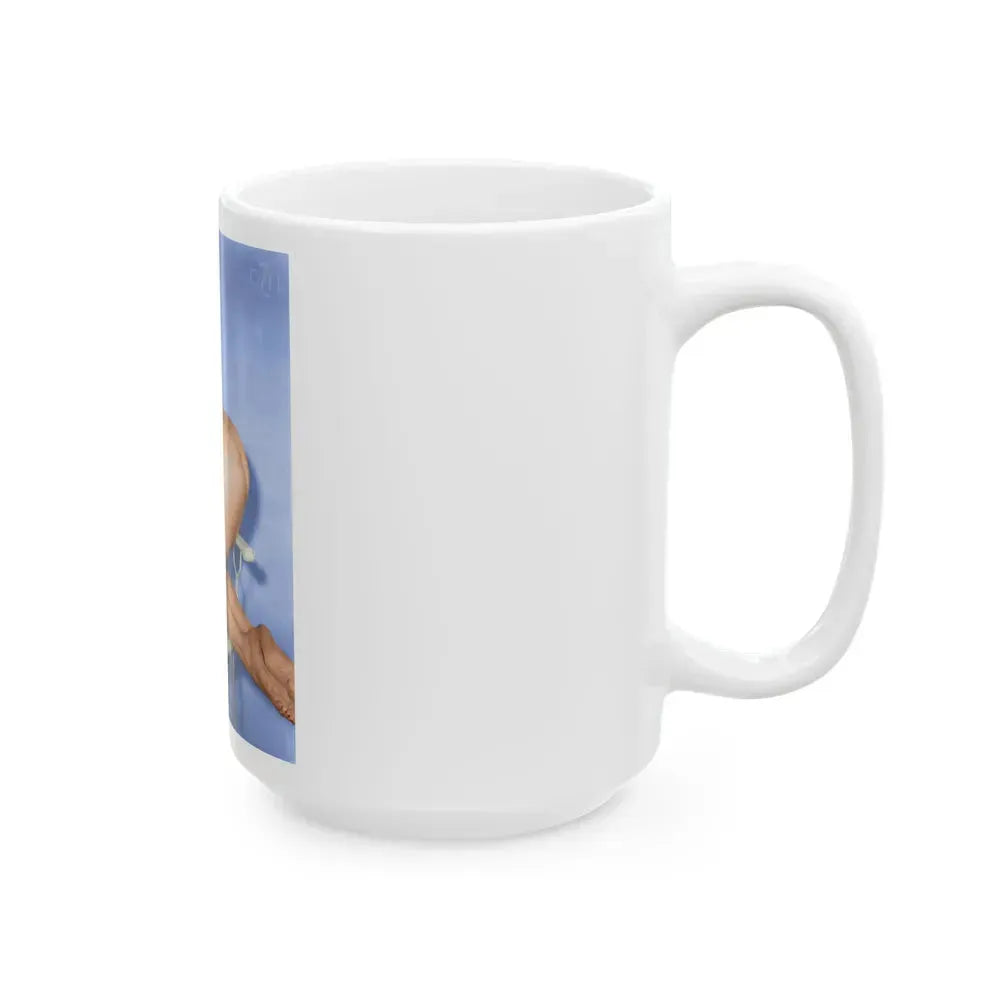 Bettie Page #65 (Vintage Female Icon) White Coffee Mug - Go Mug Yourself
