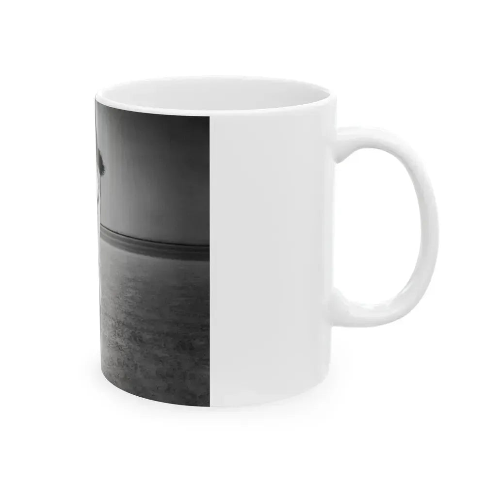 Bettie Page #732 (Vintage Female Icon) White Coffee Mug - Go Mug Yourself