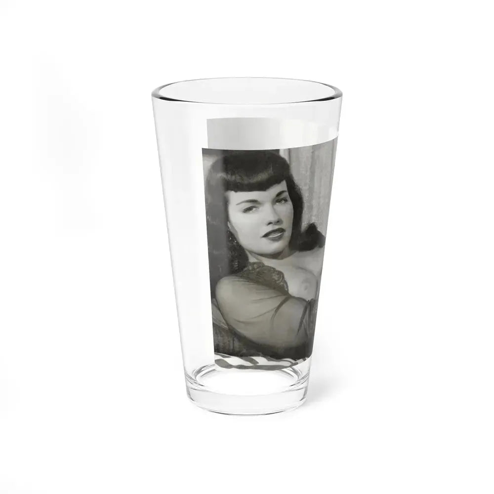 Bettie Page #743 (Vintage Female Icon) Pint Glass 16oz - Go Mug Yourself