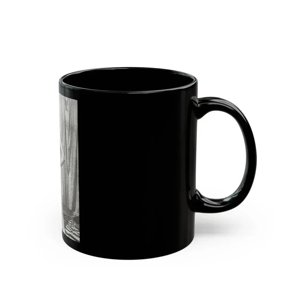 Bettie Page #754 (Vintage Female Icon) Black Coffee Mug - Go Mug Yourself