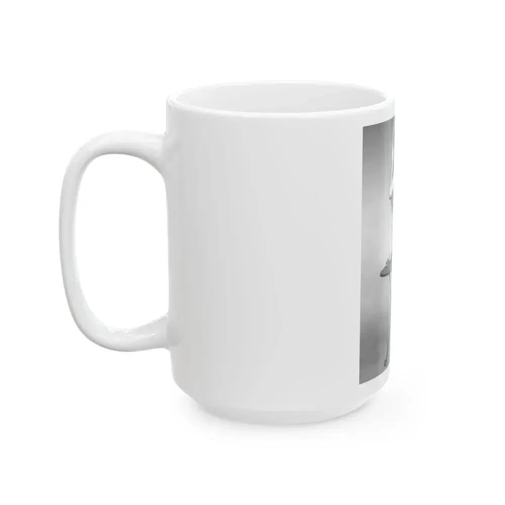 Bettie Page #84 (Vintage Female Icon) White Coffee Mug - Go Mug Yourself