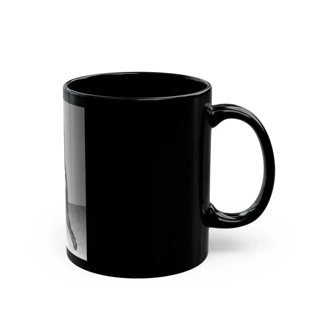 Bettie Page #862 (Vintage Female Icon) Black Coffee Mug - Go Mug Yourself