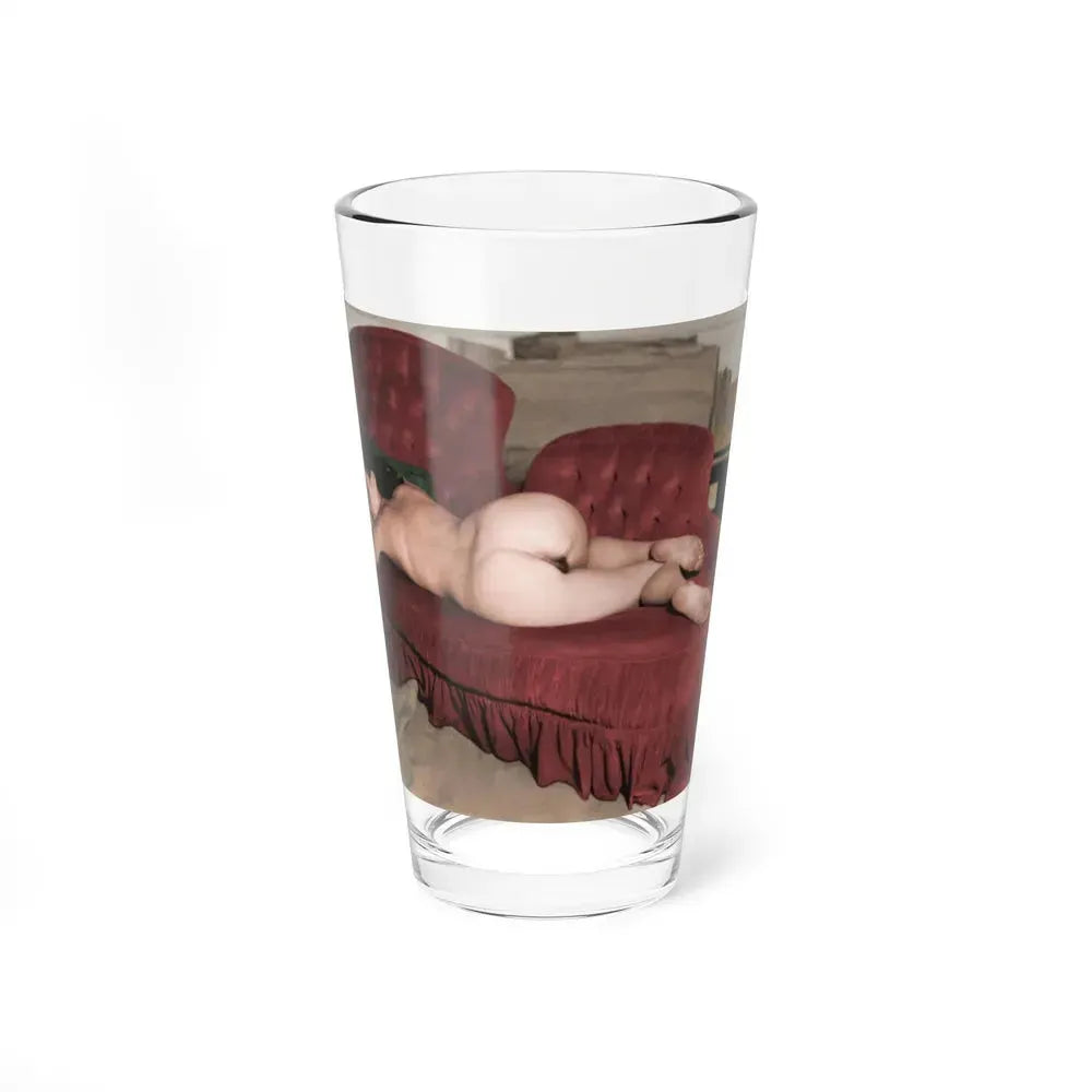 Bettie Page #891 (Vintage Female Icon) Pint Glass 16oz 16oz - Go Mug Yourself