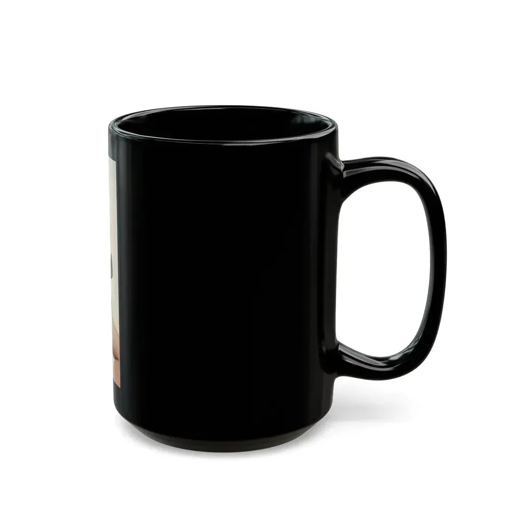 Bettie Page #893 (Vintage Female Icon) Black Coffee Mug - Go Mug Yourself