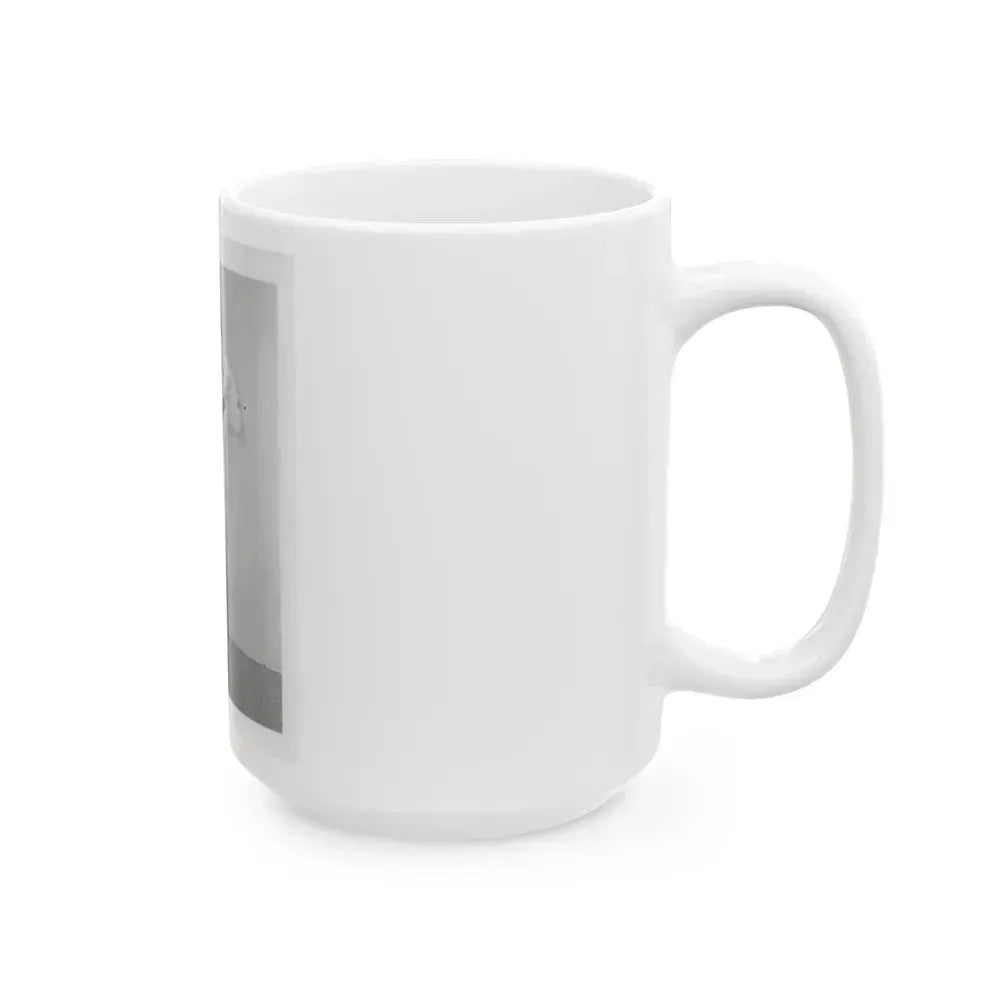 Bettie Page #913 (Vintage Female Icon) White Coffee Mug - Go Mug Yourself