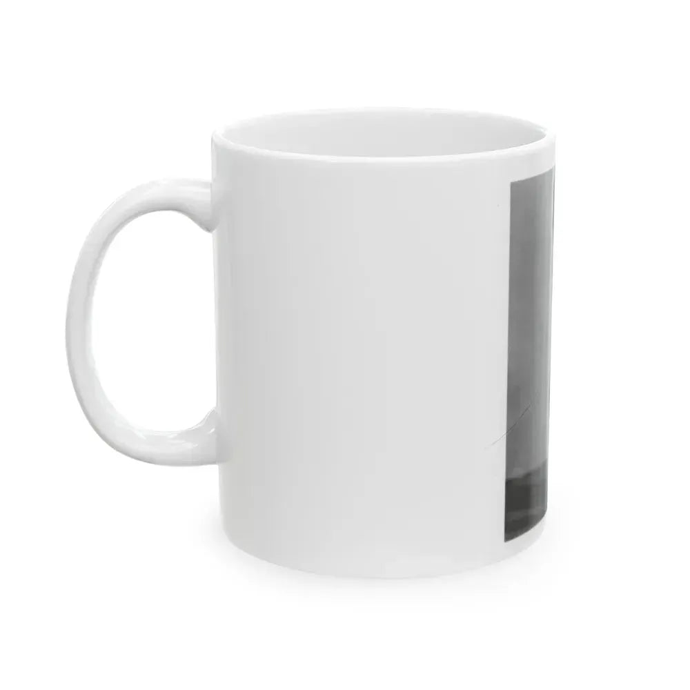 Bettie Page #913 (Vintage Female Icon) White Coffee Mug - Go Mug Yourself