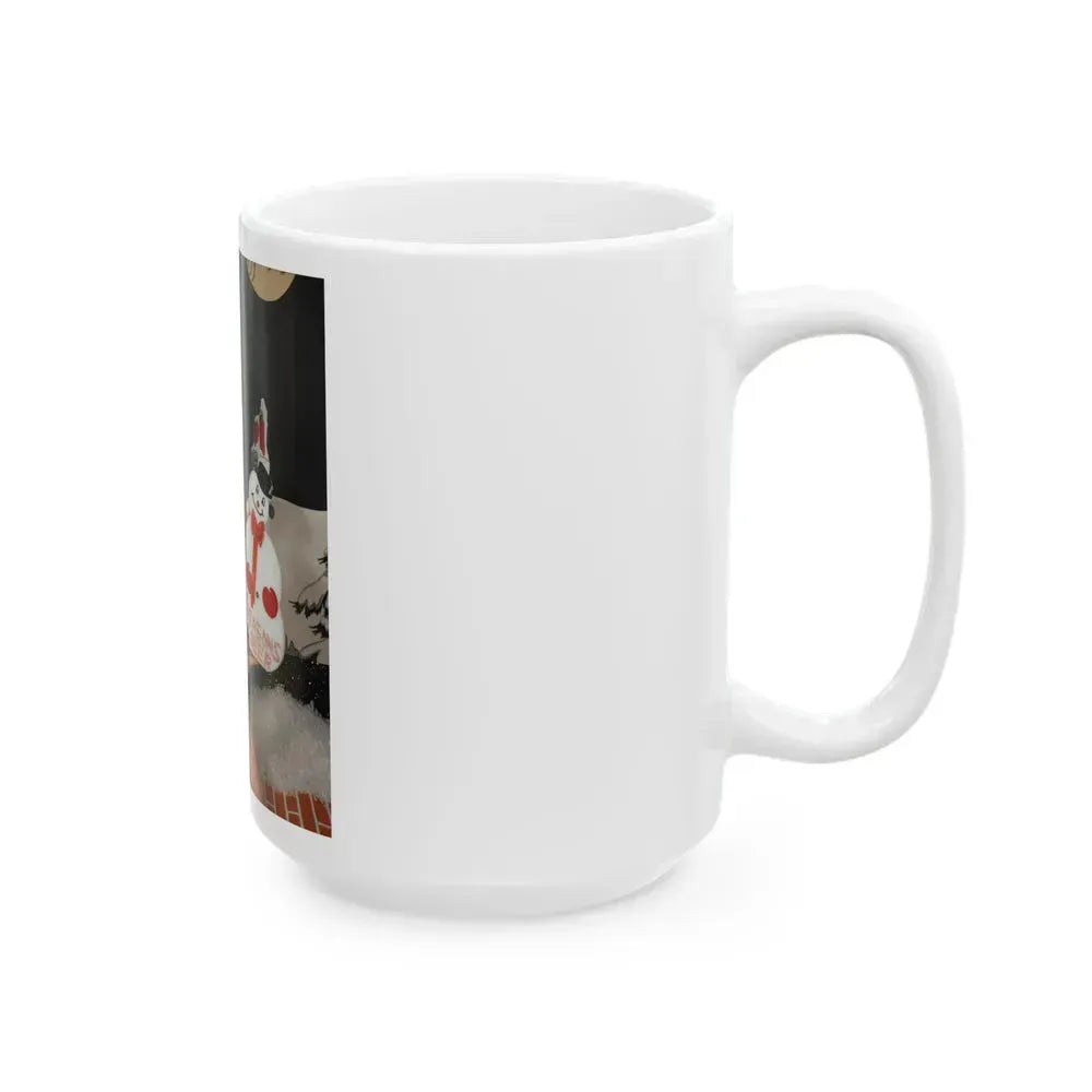 Bettie Page #98 (Vintage Female Icon) White Coffee Mug - Go Mug Yourself