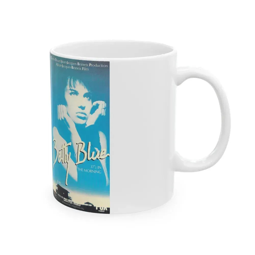 BETTY BLUE (VHS COVER) - White Coffee Mug - Go Mug Yourself