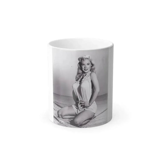 Betty Brosmer #02 (Vintage Female Icon) Color Changing Mug 11oz 11oz - Go Mug Yourself