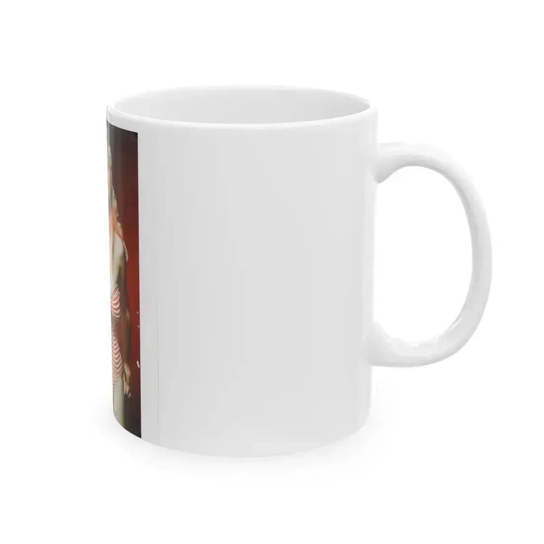 Betty Brosmer #103 (Vintage Female Icon) White Coffee Mug - Go Mug Yourself