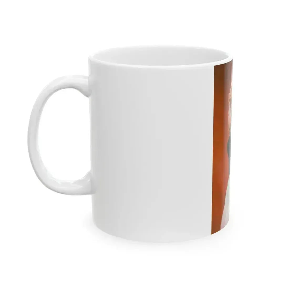 Betty Brosmer #107 (Vintage Female Icon) White Coffee Mug - Go Mug Yourself