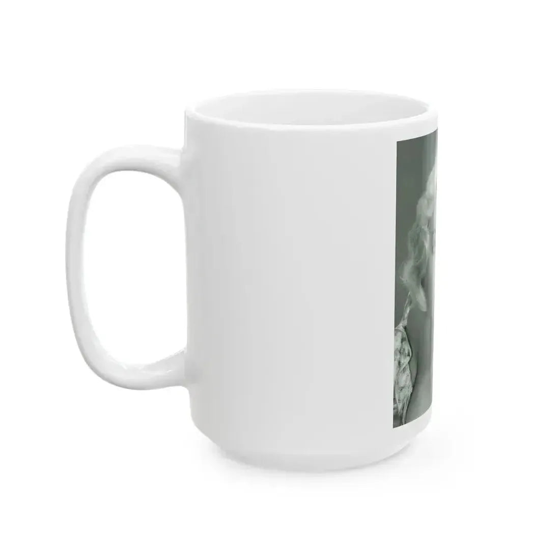 Betty Brosmer #125 (Vintage Female Icon) White Coffee Mug - Go Mug Yourself