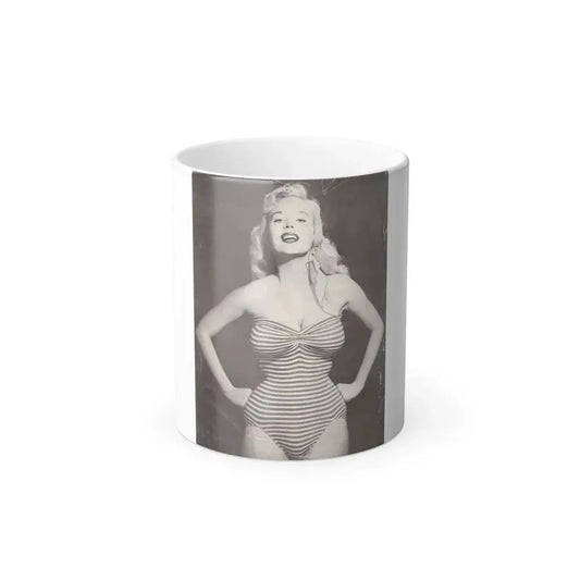 Betty Brosmer #140 (Vintage Female Icon) Color Changing Mug 11oz 11oz - Go Mug Yourself