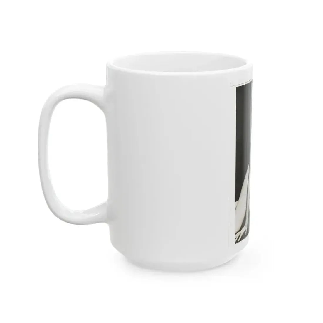 Betty Brosmer #155 (Vintage Female Icon) White Coffee Mug - Go Mug Yourself