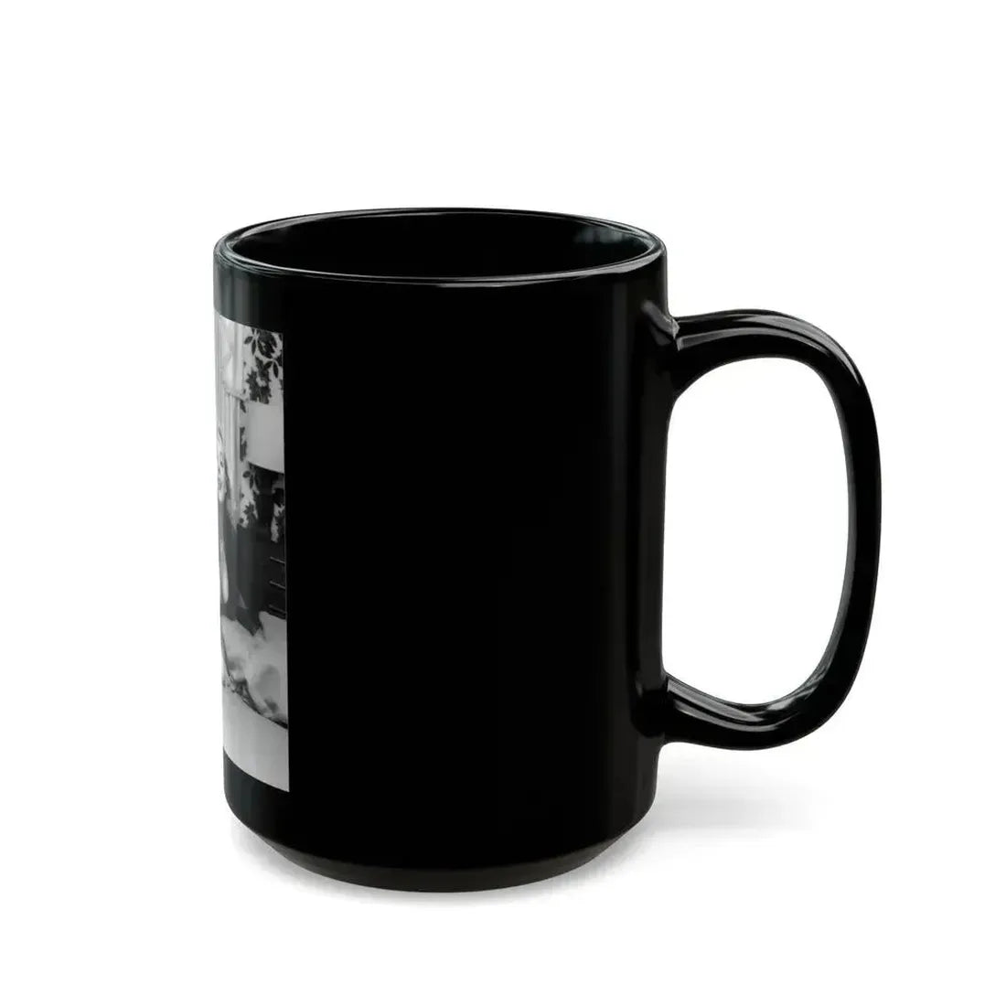 Betty Brosmer #161 (Vintage Female Icon) Black Coffee Mug - Go Mug Yourself