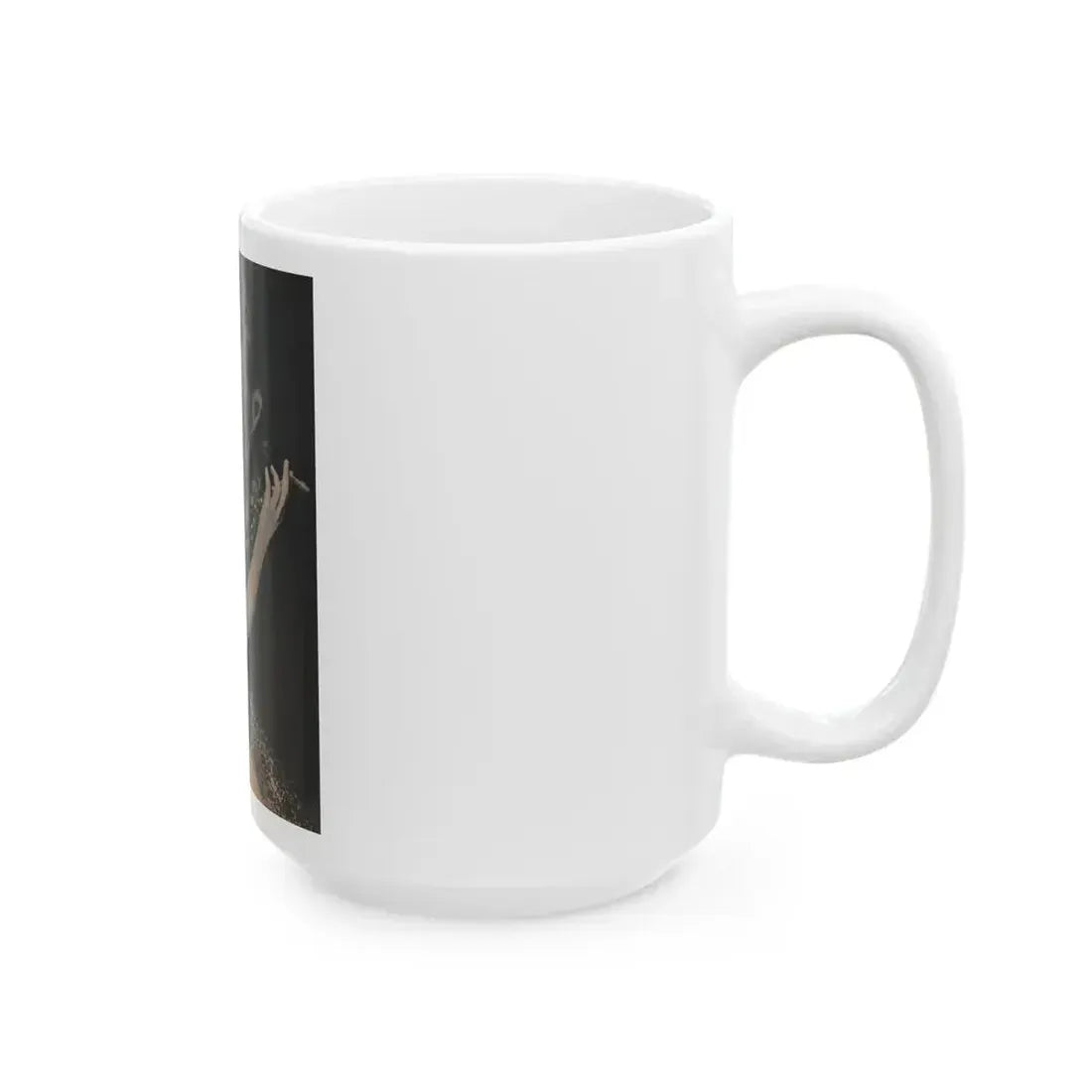 Betty Brosmer #167 - Gala Mag. Jan. '53 - 1 B&W Photos & Caption (Vintage Female Icon) White Coffee Mug - Go Mug Yourself