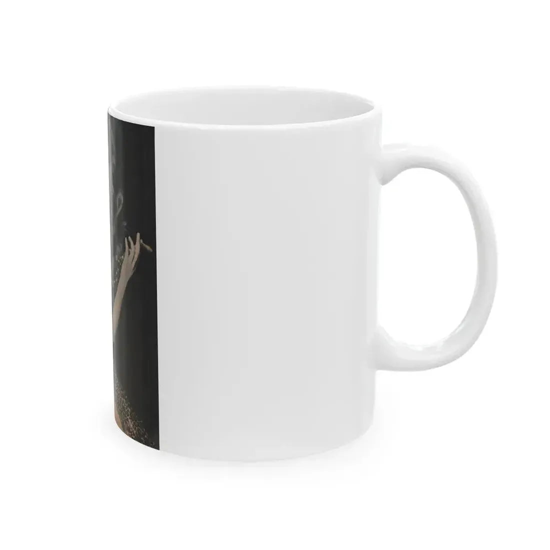 Betty Brosmer #167 - Gala Mag. Jan. '53 - 1 B&W Photos & Caption (Vintage Female Icon) White Coffee Mug - Go Mug Yourself