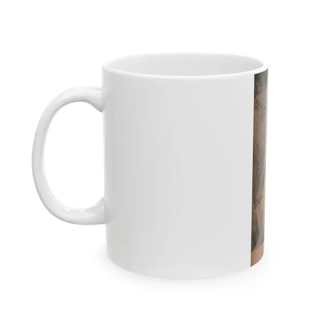 Betty Brosmer #169 - Ace Mag. Dec. '58 - 1 B&W Photo (Vintage Female Icon) White Coffee Mug - Go Mug Yourself