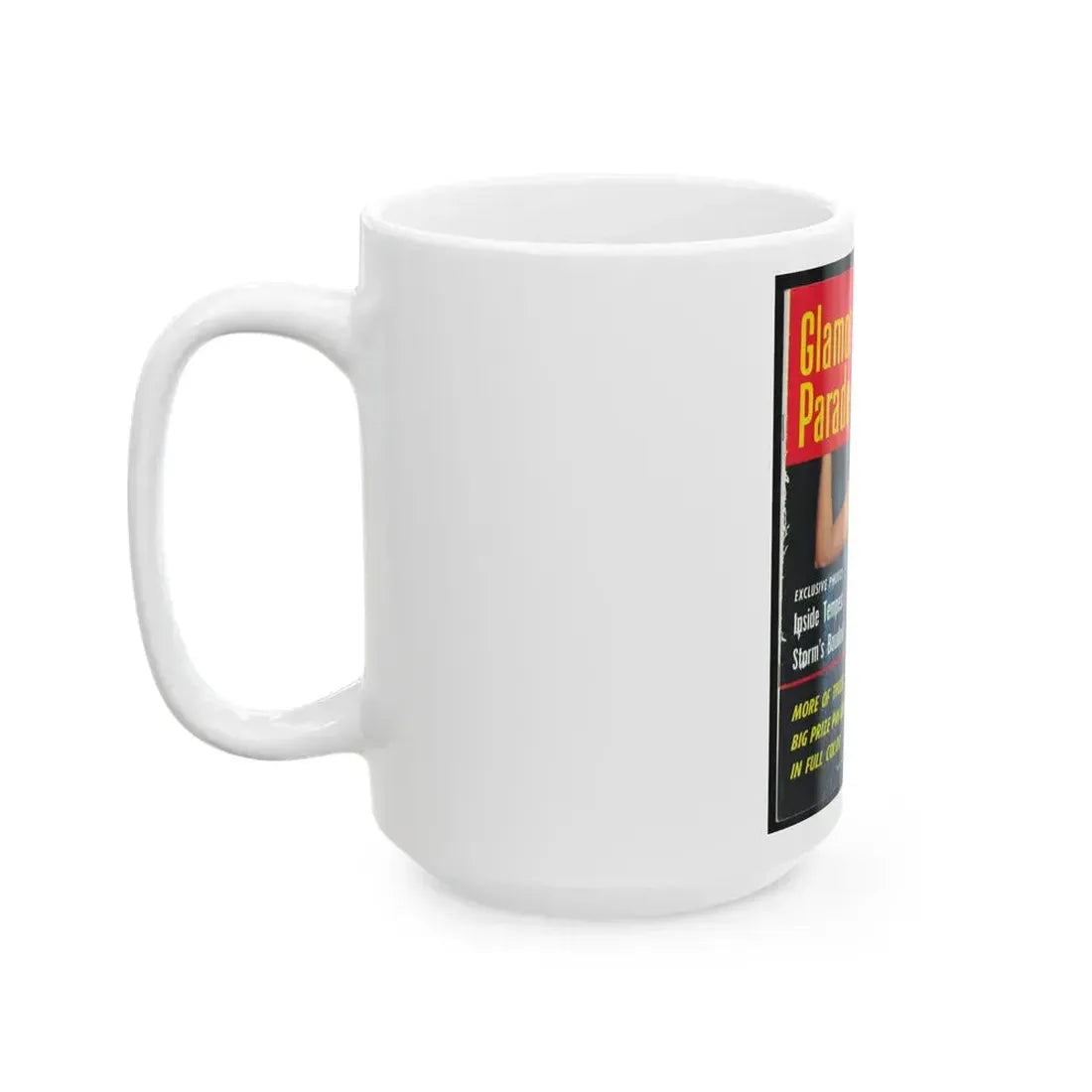 Betty Brosmer #172 - Mag. Cover (Vintage Female Icon) White Coffee Mug - Go Mug Yourself