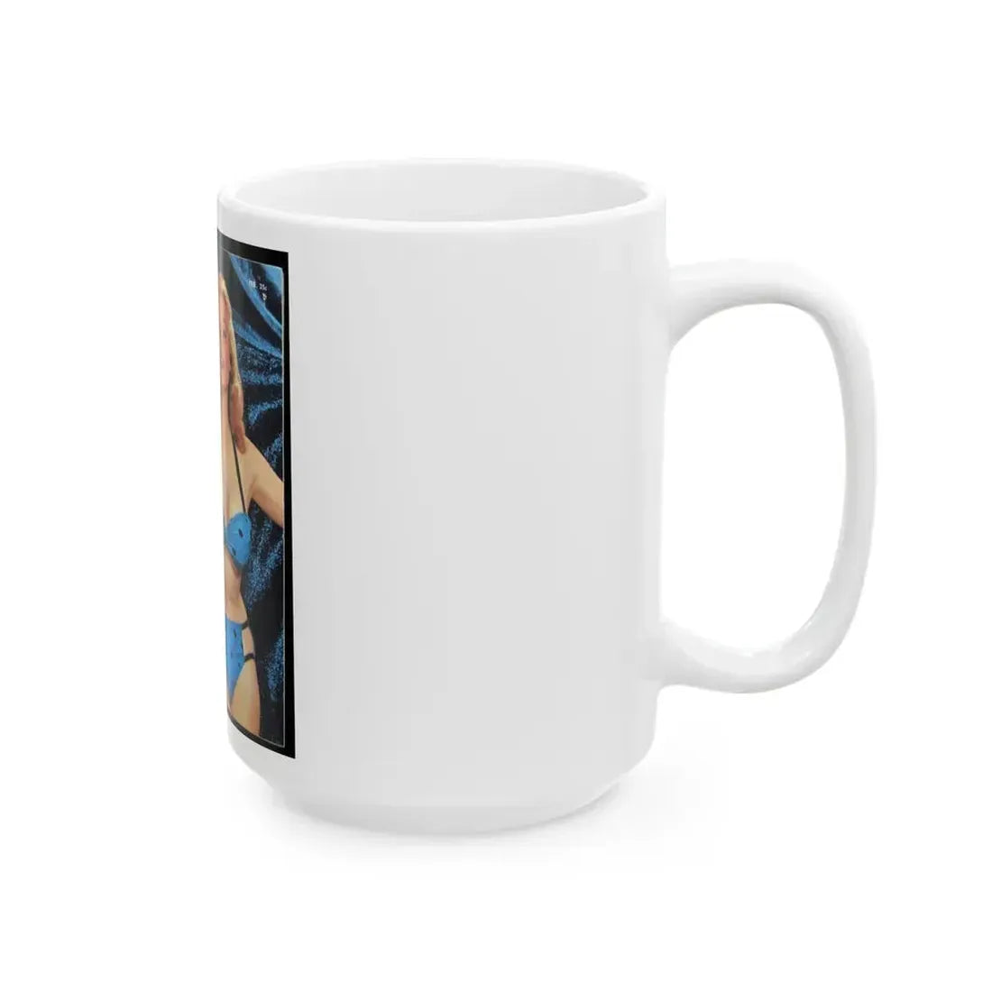 Betty Brosmer #172 - Mag. Cover (Vintage Female Icon) White Coffee Mug - Go Mug Yourself