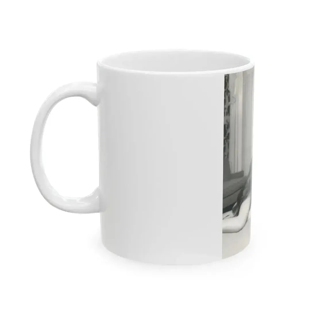 Betty Brosmer #174 (Vintage Female Icon) White Coffee Mug - Go Mug Yourself