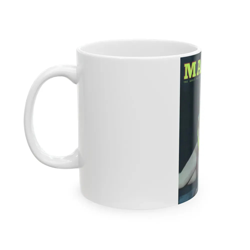 Betty Brosmer #209 - Mag. Cover (Vintage Female Icon) White Coffee Mug - Go Mug Yourself