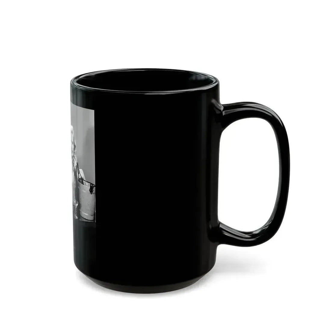 Betty Brosmer #229 (Vintage Female Icon) Black Coffee Mug - Go Mug Yourself