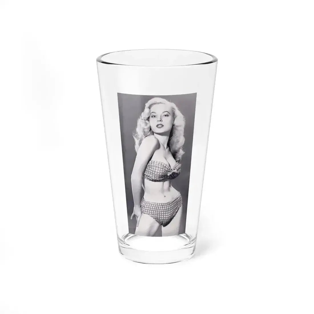 Betty Brosmer #39 (Vintage Female Icon) Pint Glass 16oz 16oz - Go Mug Yourself