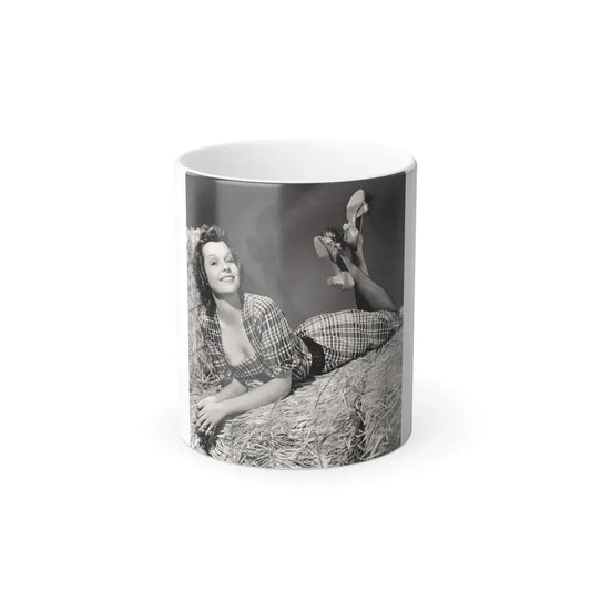 Betty Field #01 (Vintage Female Icon) Color Changing Mug 11oz 11oz - Go Mug Yourself