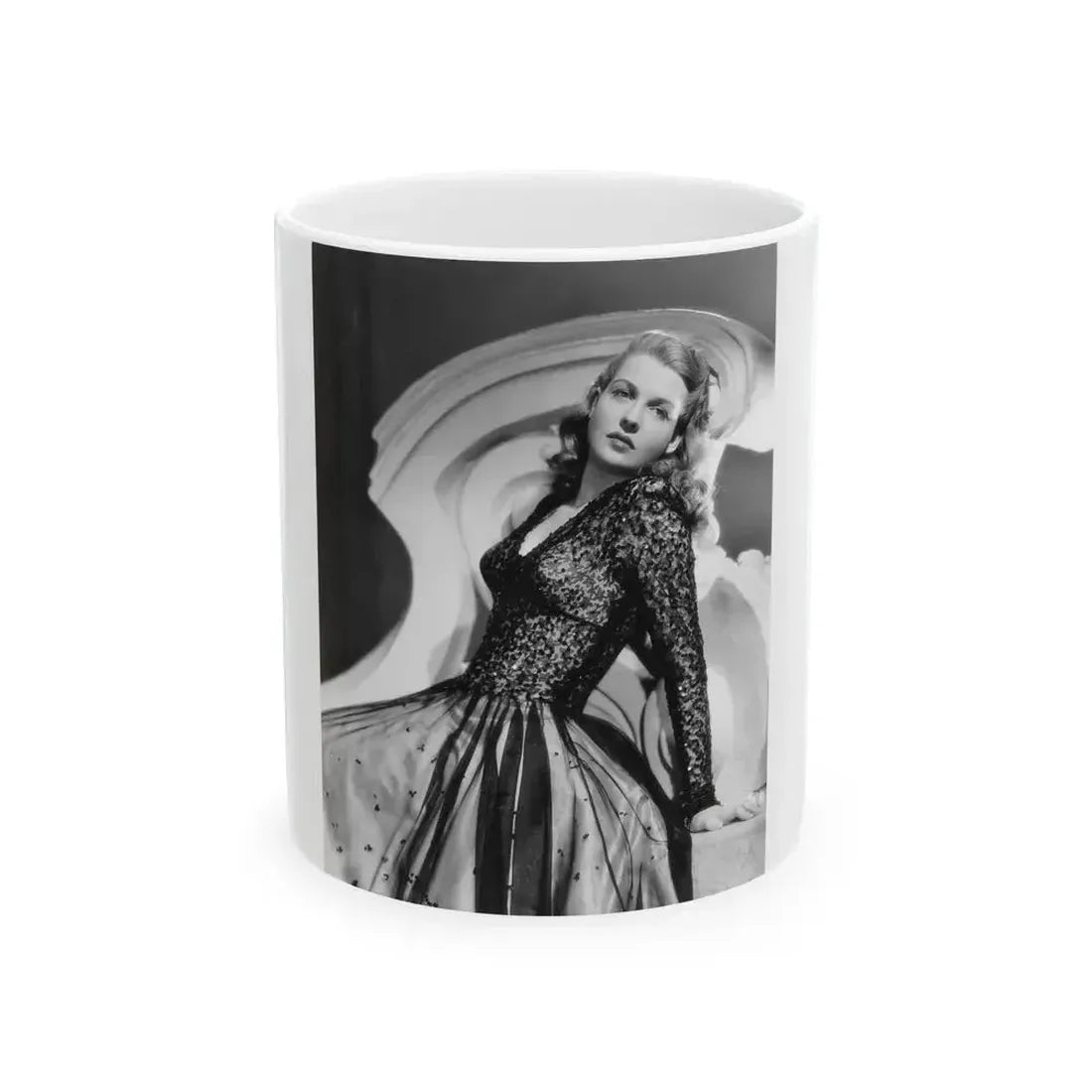 Betty Field #03 (Vintage Female Icon) White Coffee Mug 11oz - Go Mug Yourself